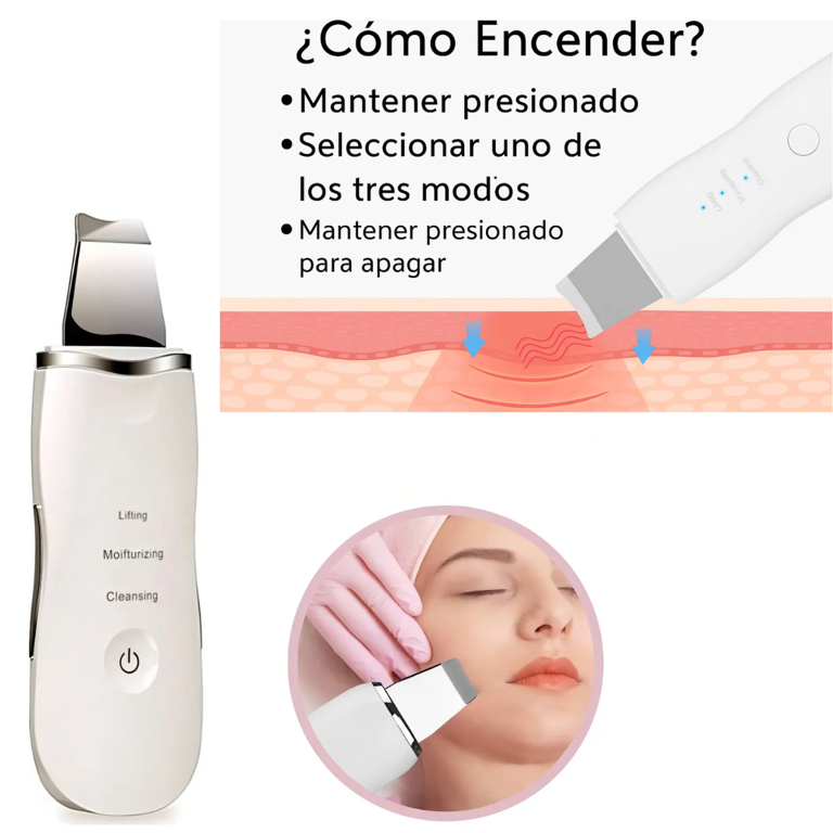 Espátula Ultrasónica Facial
